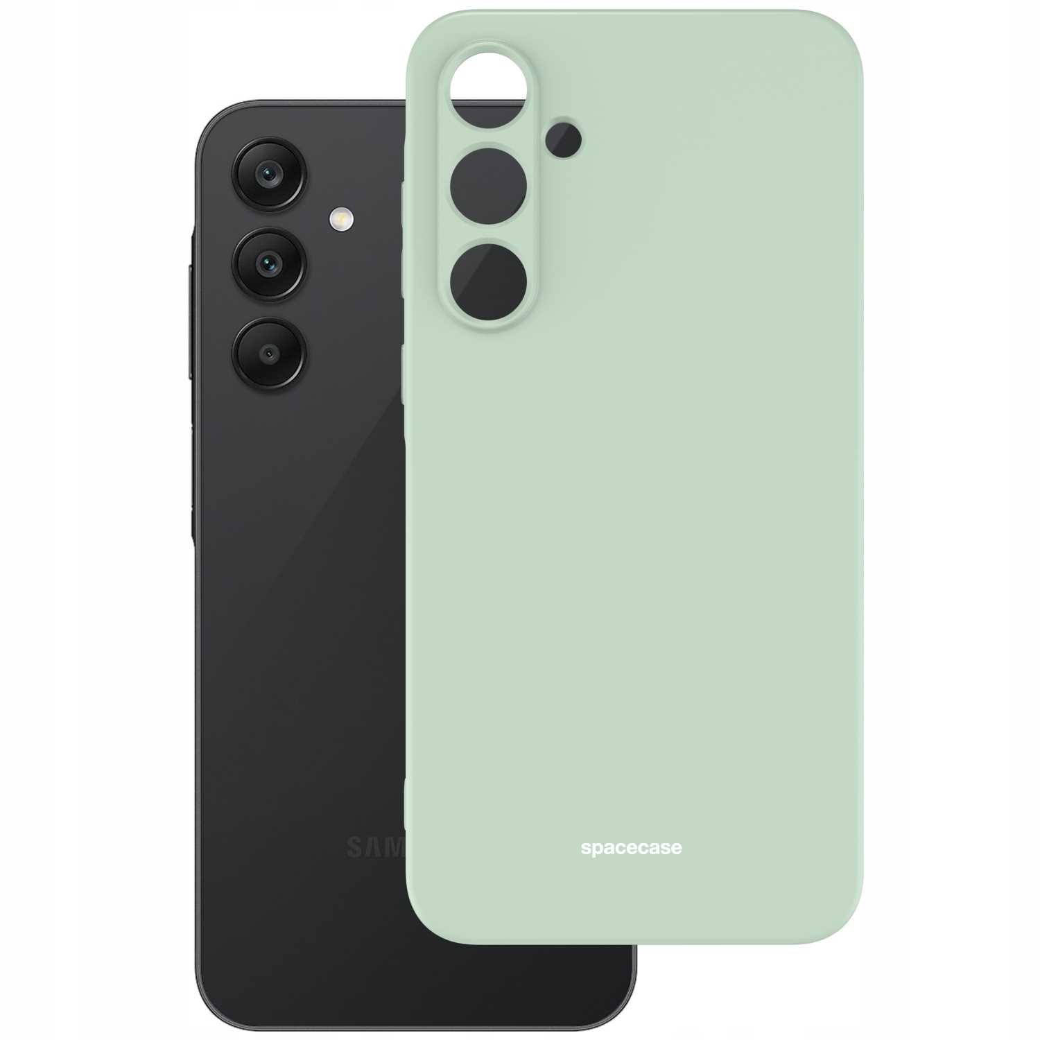 Spacecase Silicone Case Galaxy A35 5G Mint