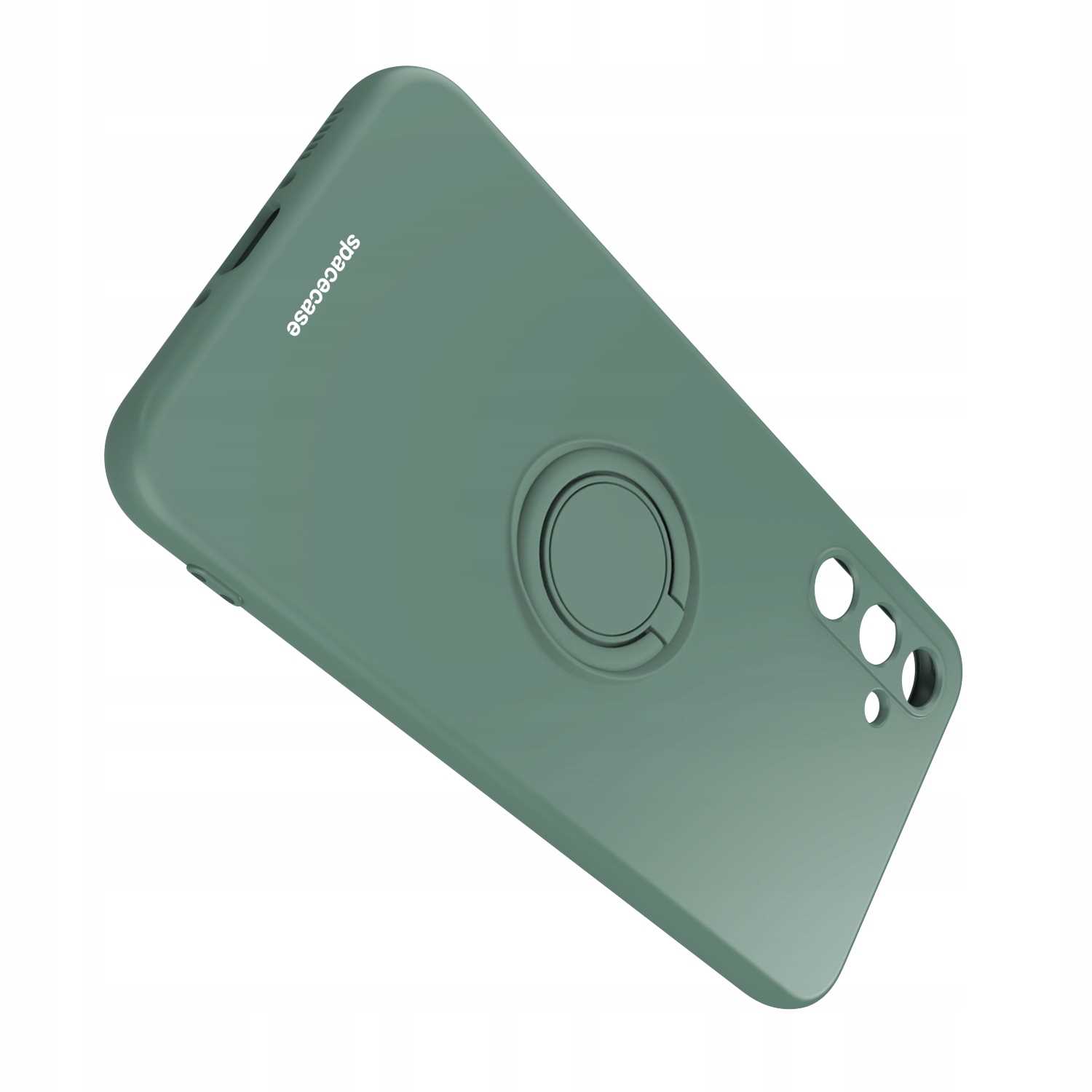 Spacecase Silicone Ring Galaxy A54 5G dark green