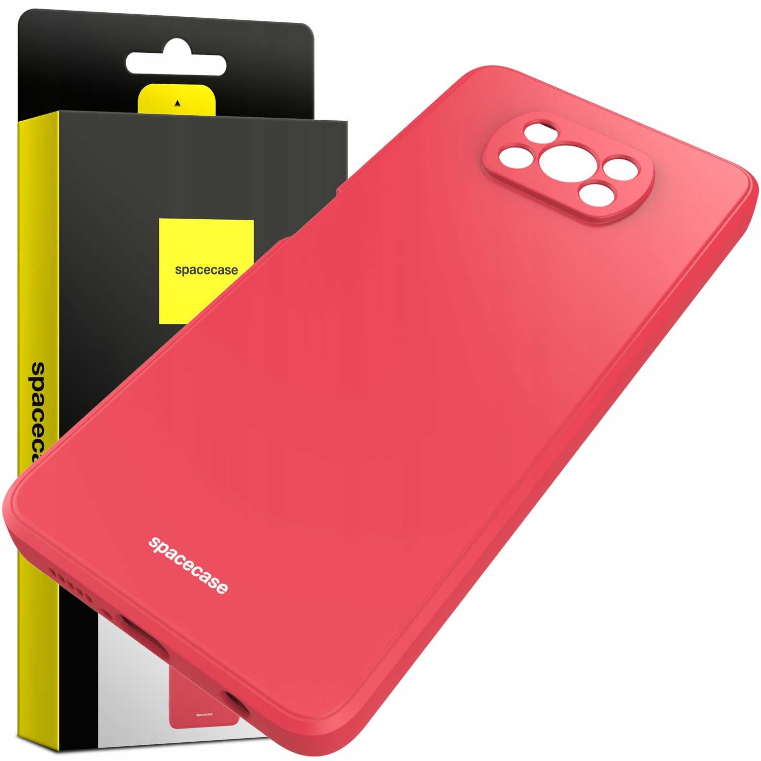 Spacecase Silicone Case Poco X3 Pro/NFC red