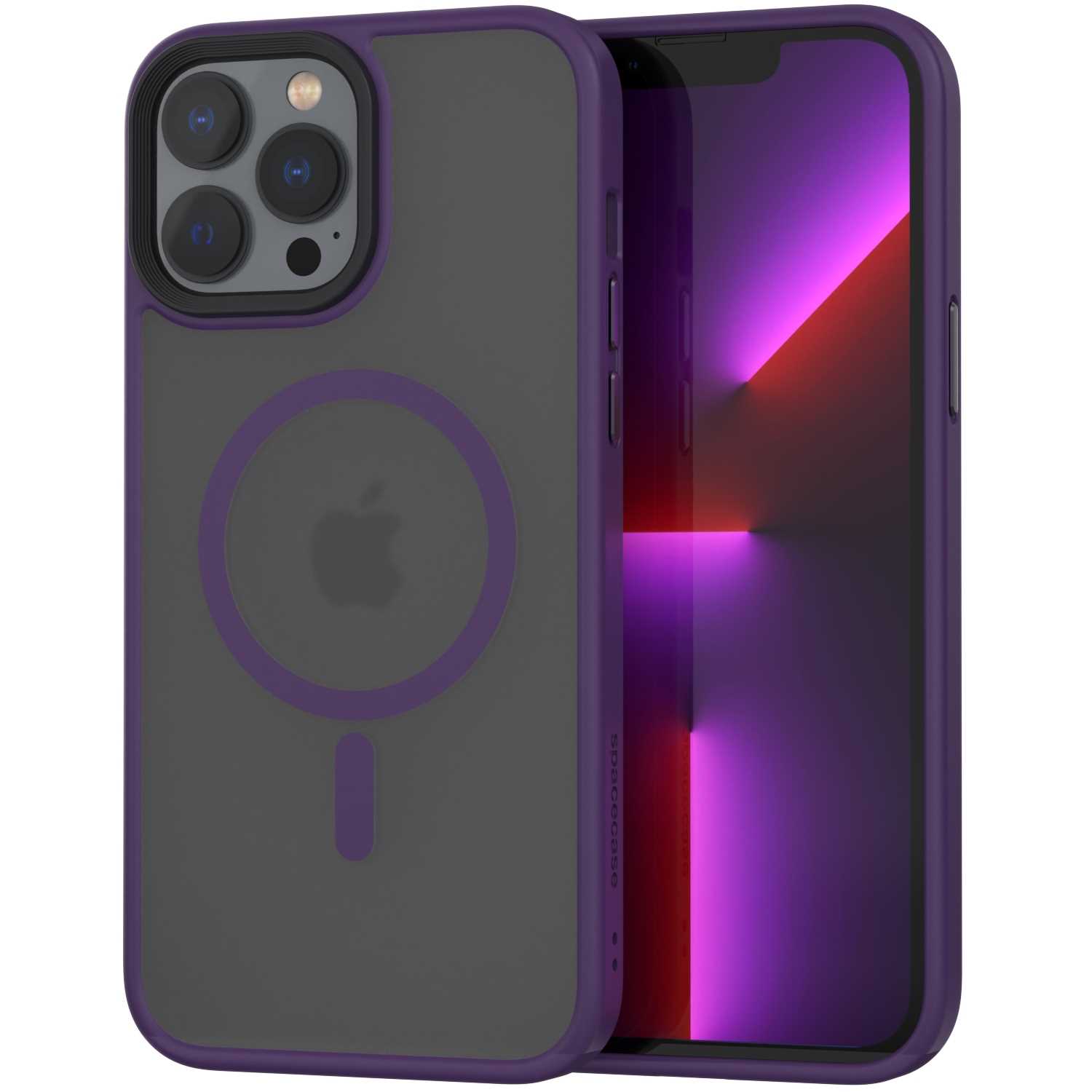 Spacecase Hybrid Mag iPhone 13 Pro Max purple