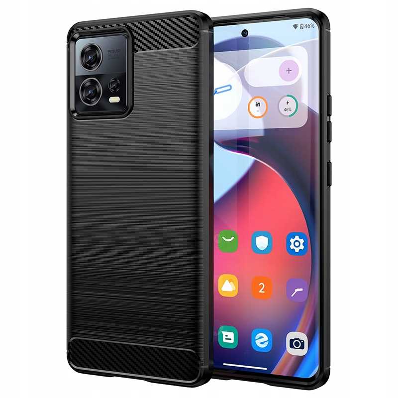 Spacecase Carbon Motorola Edge 30 Fusion czarny