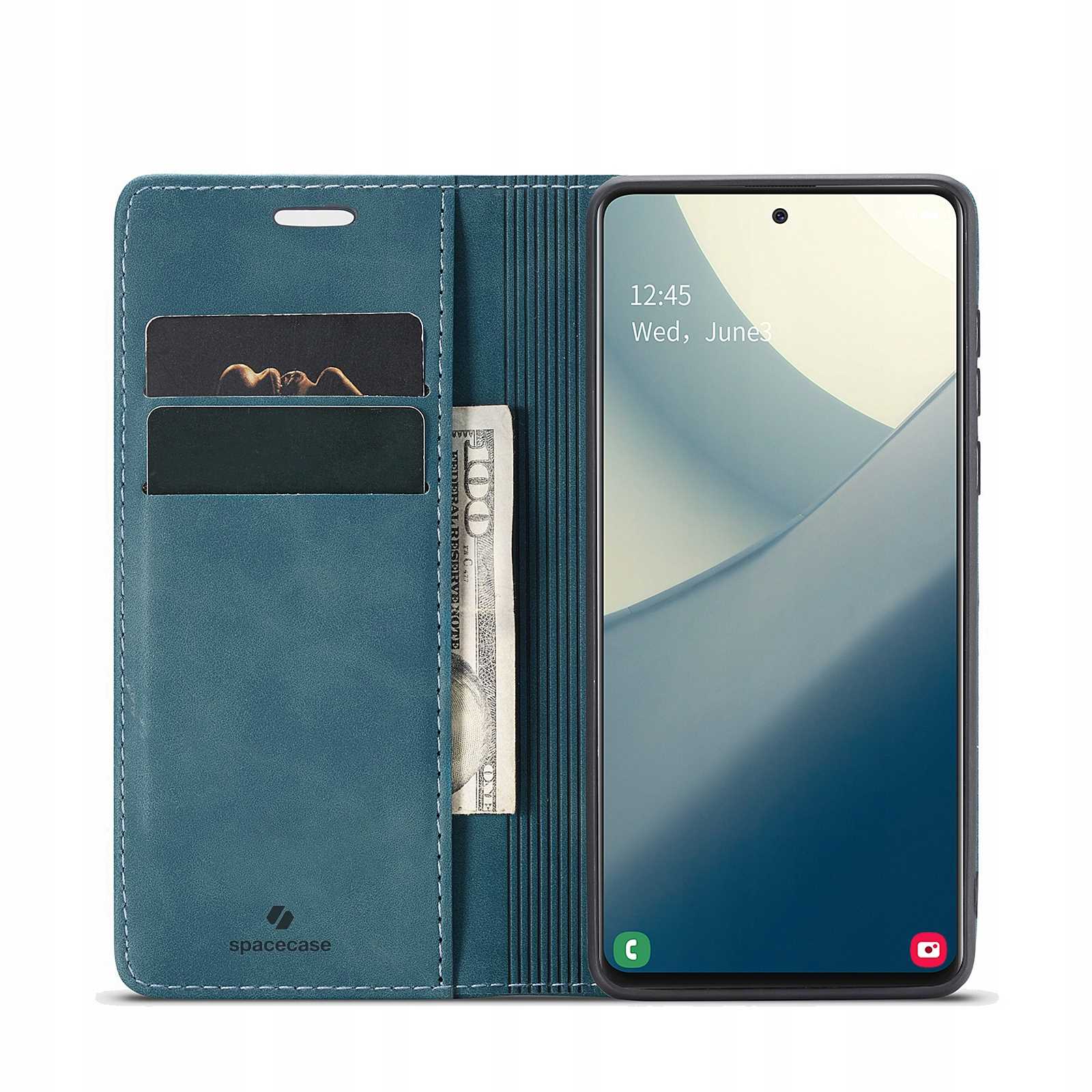 Spacecase Wallet Galaxy A51 blue