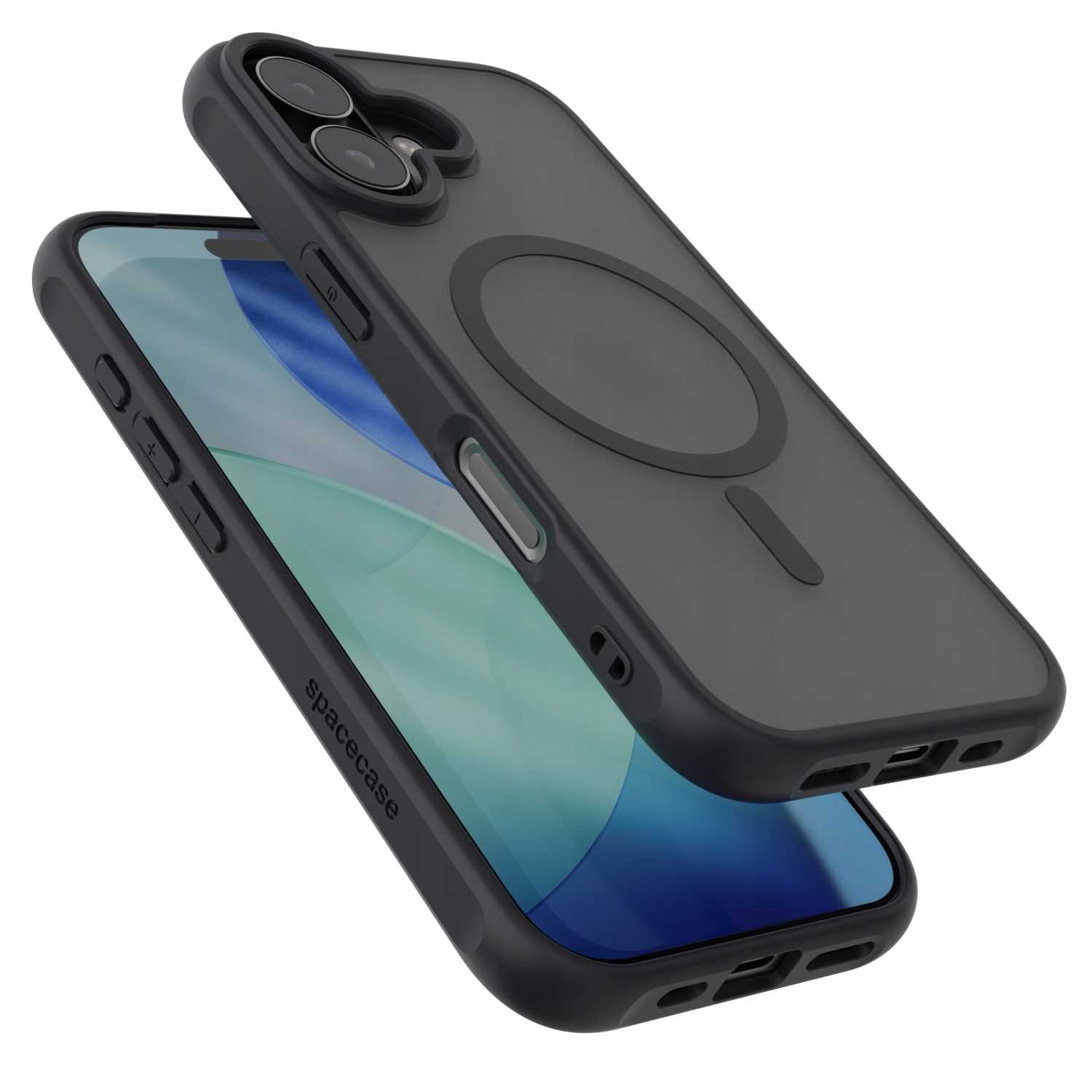 Spacecase Hybrid Mag Iphone 17 Black