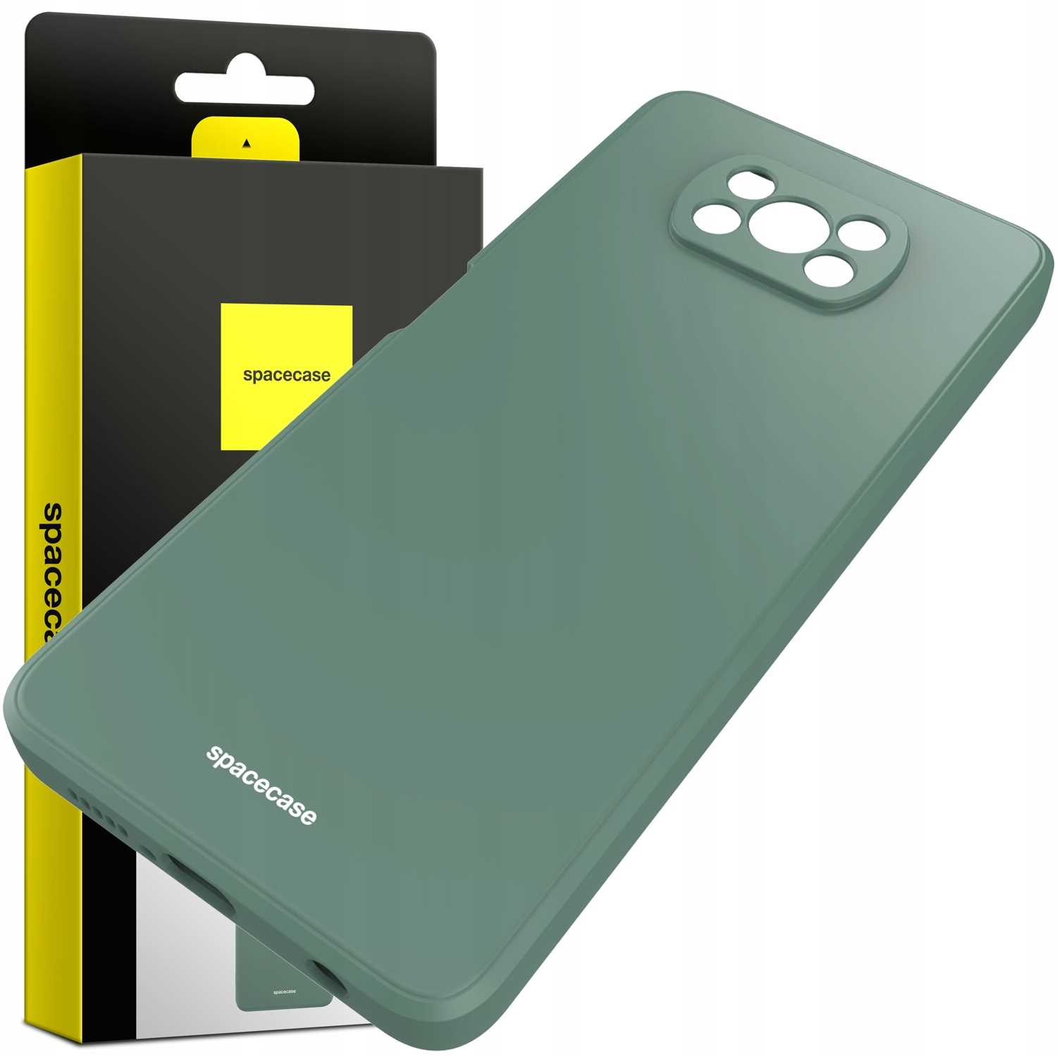 Spacecase Silicone Case Poco X3 Pro/NFC dark green