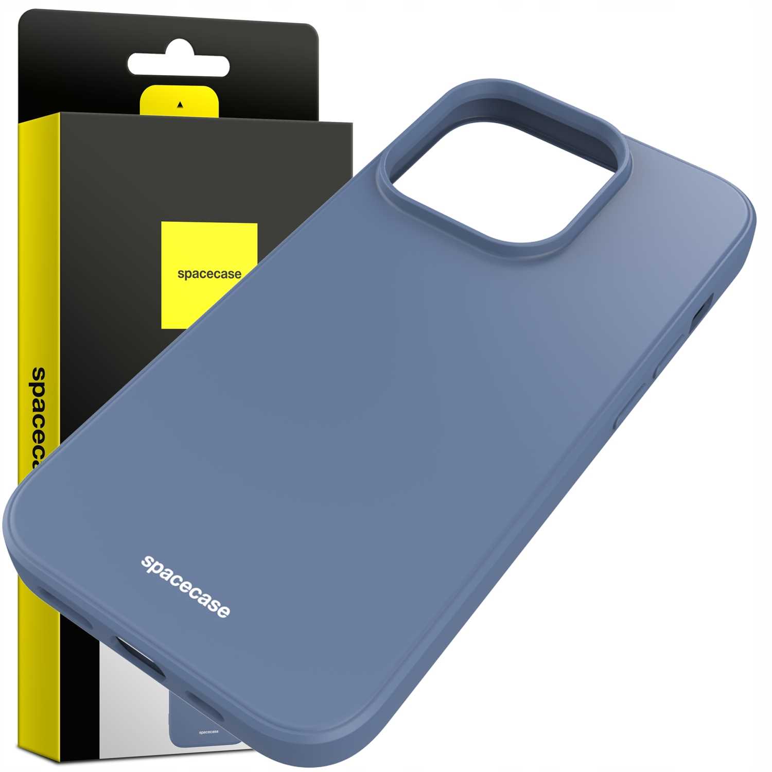 Spacecase Silicone Case iPhone 14 Pro blue