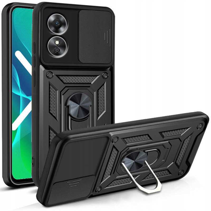 Spacecase Camring Oppo A17 black