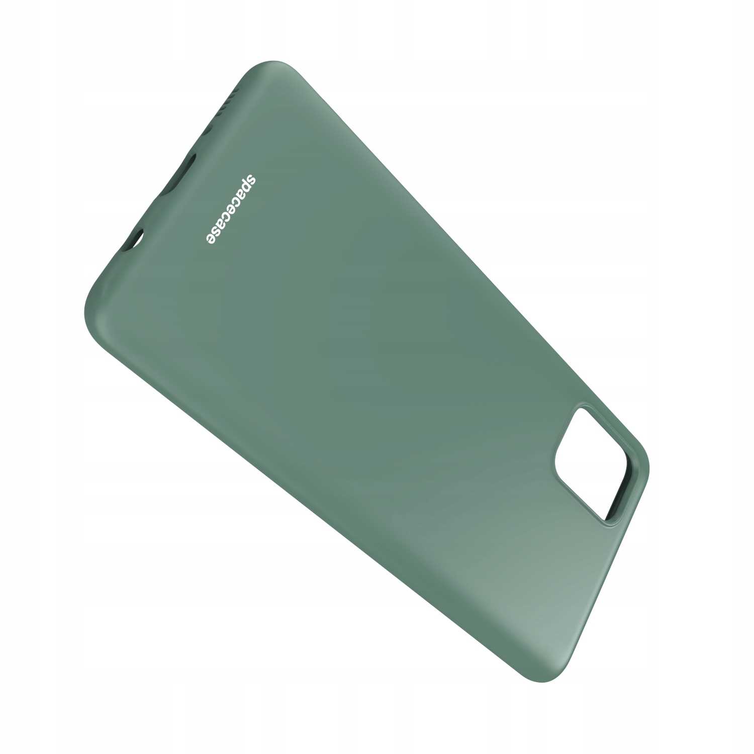 Spacecase Silicone Case Galaxy A71 Dark Green