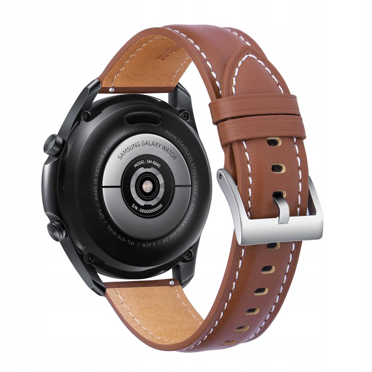 Spacecase Leather Strap 22 mm light brown