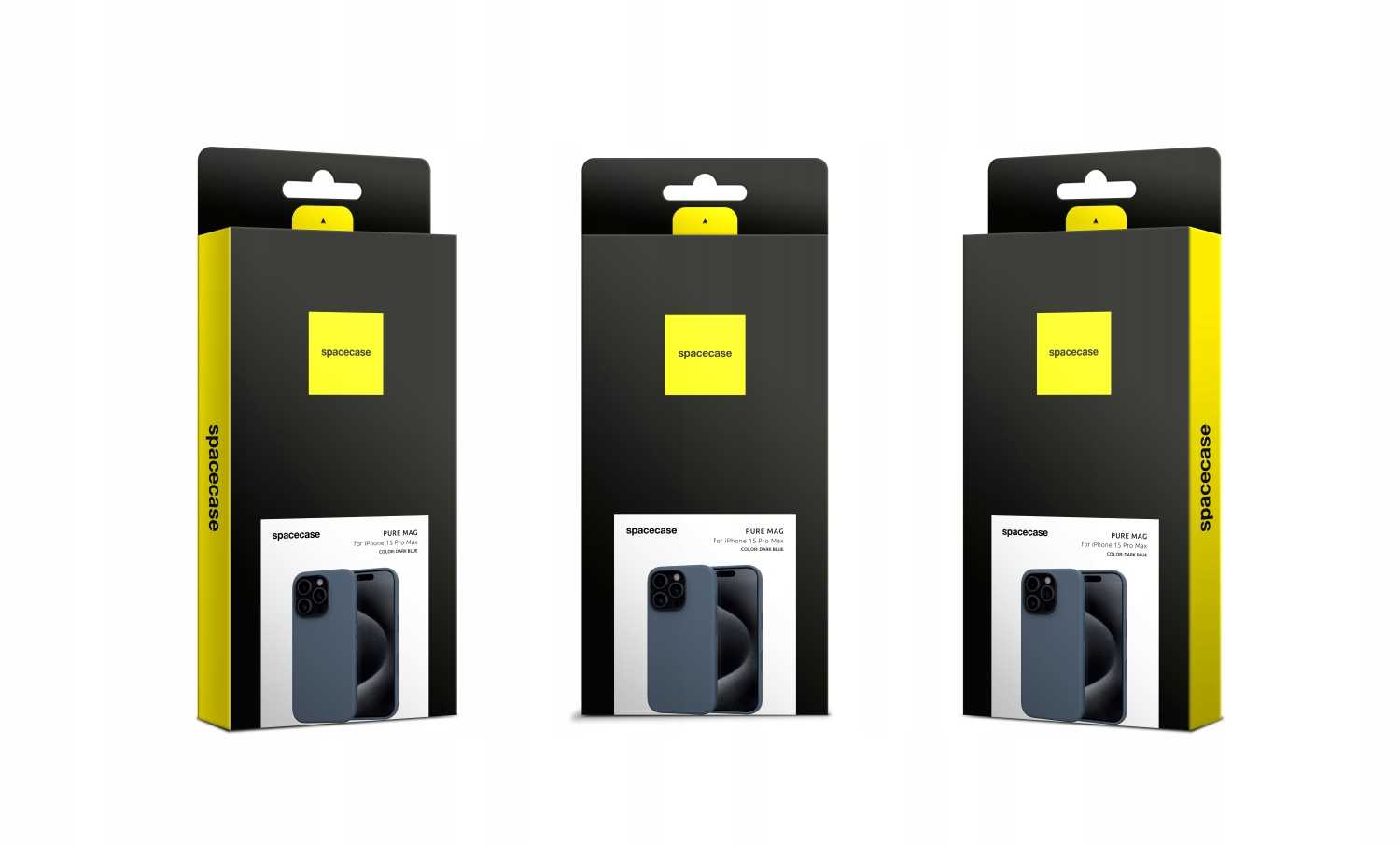 Spacecase Pure Mag iPhone 15 Pro Max dark blue
