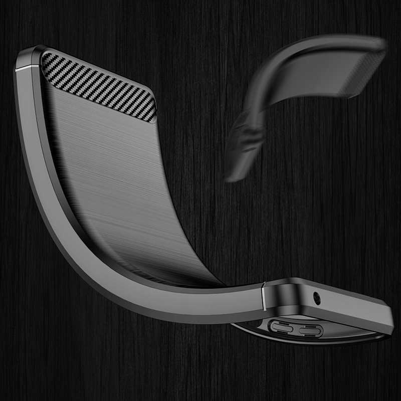 Spacecase Carbon Poco F4 Czarny