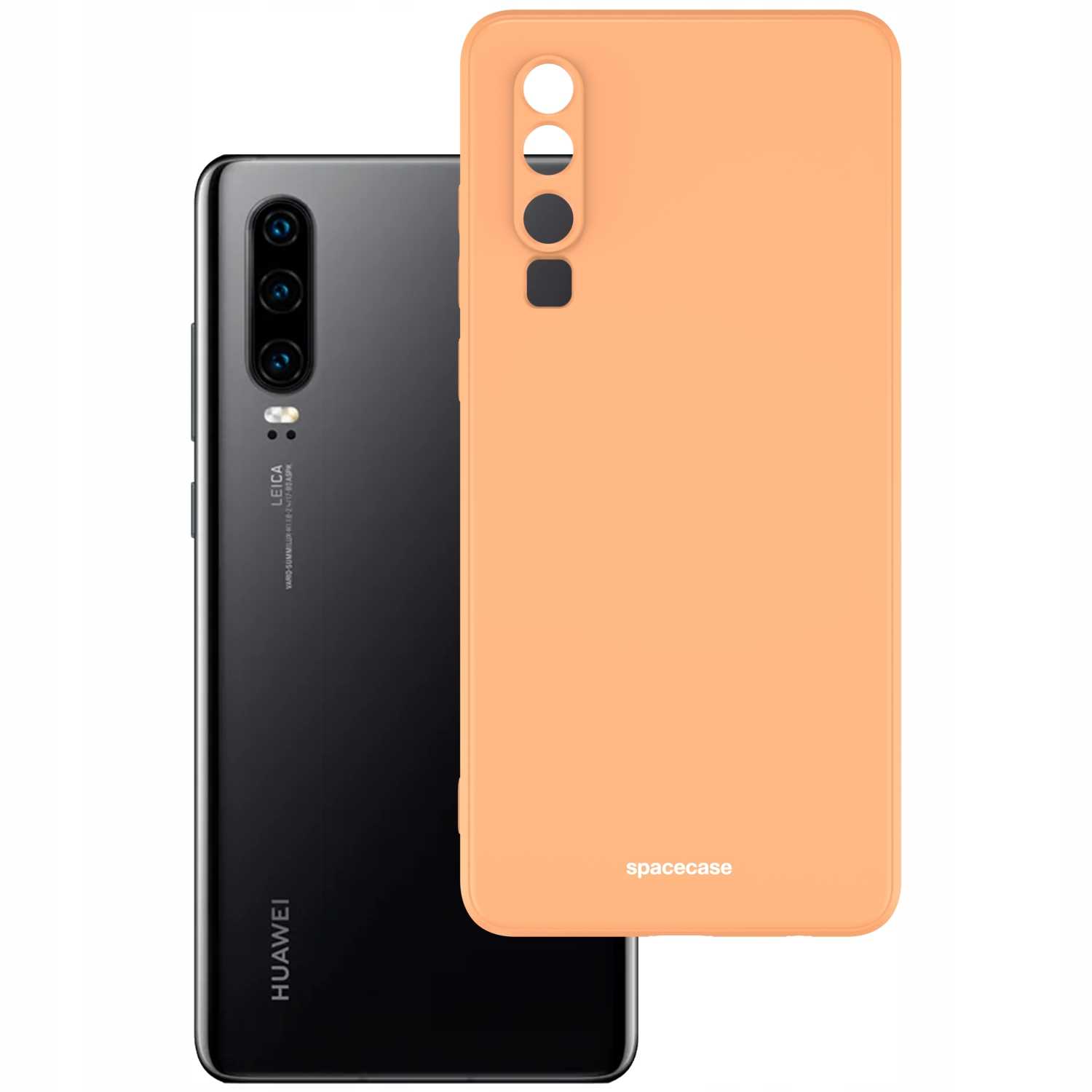 Spacecase Silicone Case Huawei P30 orange