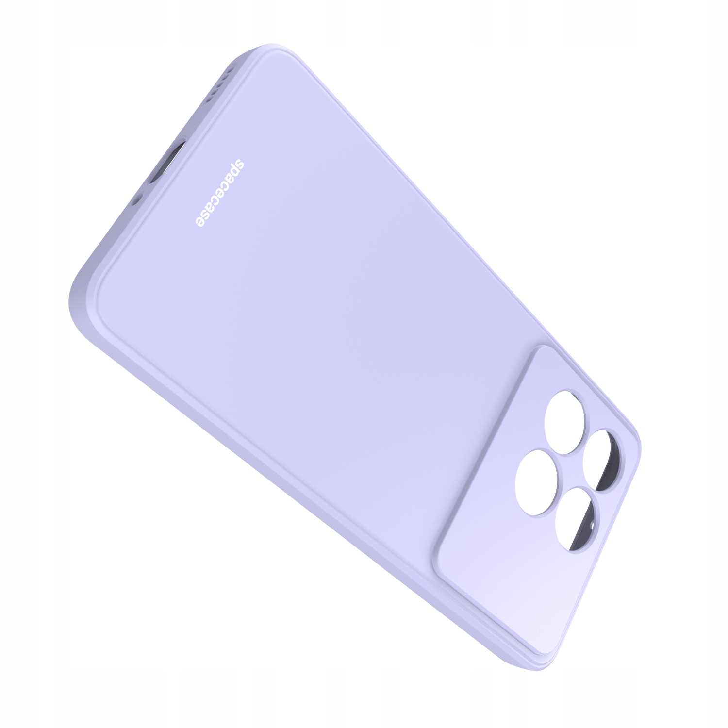 Spacecase Silicone Case Poco F6 Pro light purple