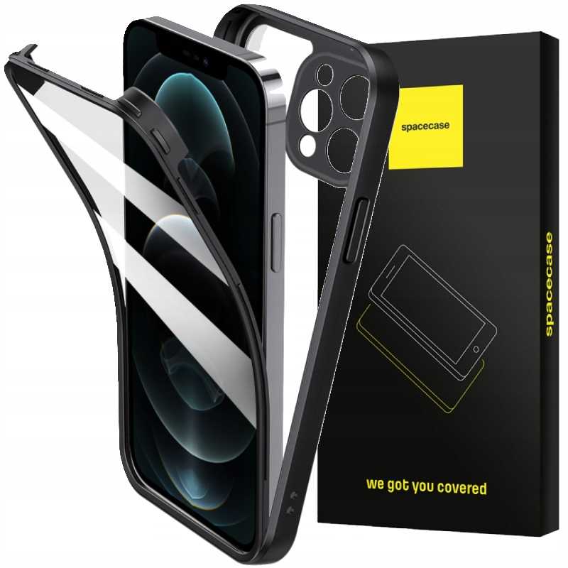 Spacecase Beetle 360 iPhone 12 Pro czarny