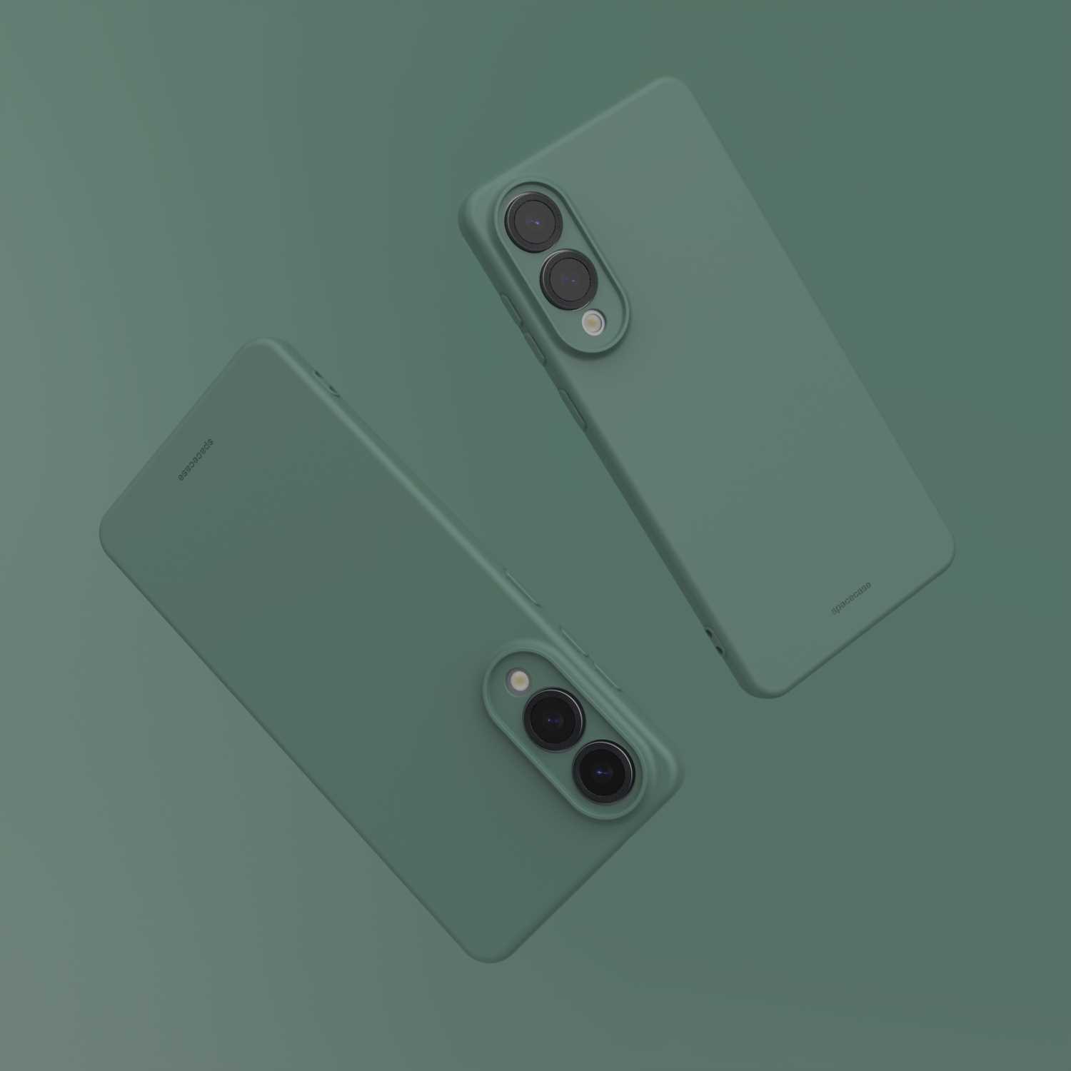 Spacecase Silicone Case 3.0 Galaxy S25 Edge Dark Green