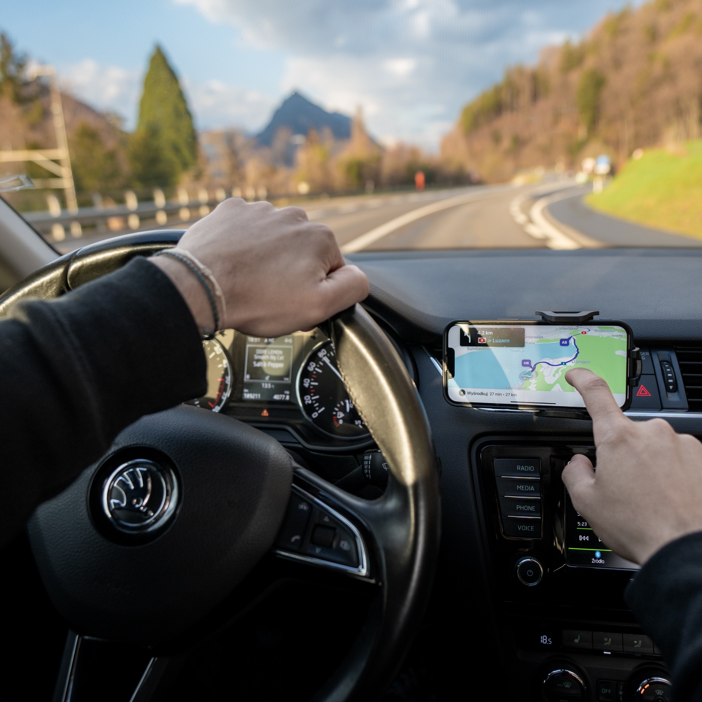 Spacecase Car Holder SC16 Universal Air Vent black