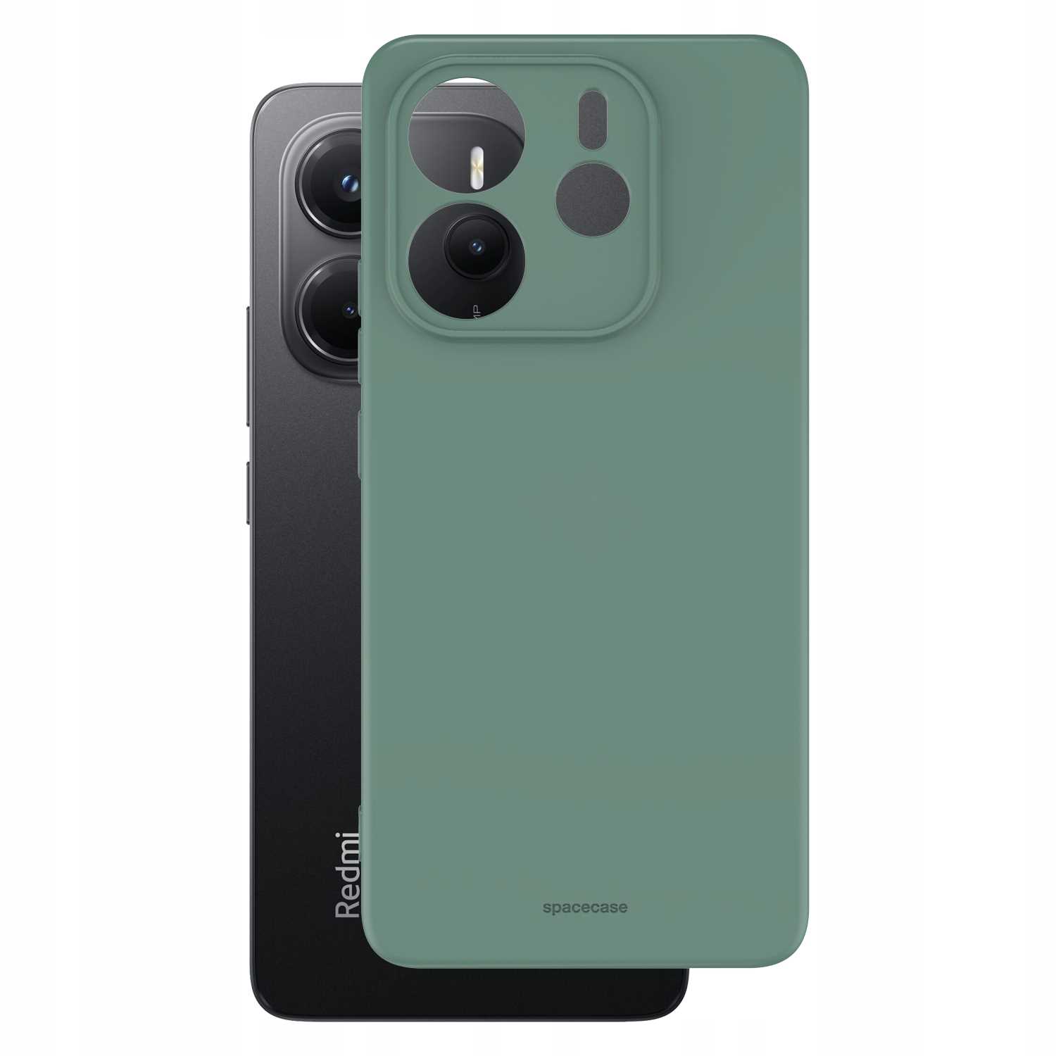 Spacecase Silicone Case 3.0 Redmi Note 14 5G Dark Green