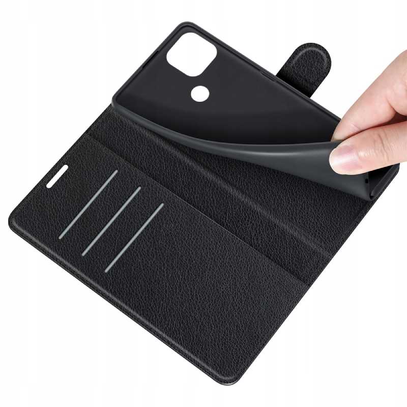 Litchi Realme C21 Czarny