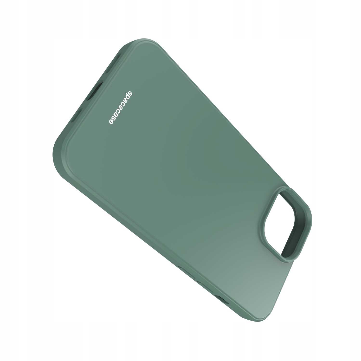 Spacecase Silicone Case iPhone 14 dark green