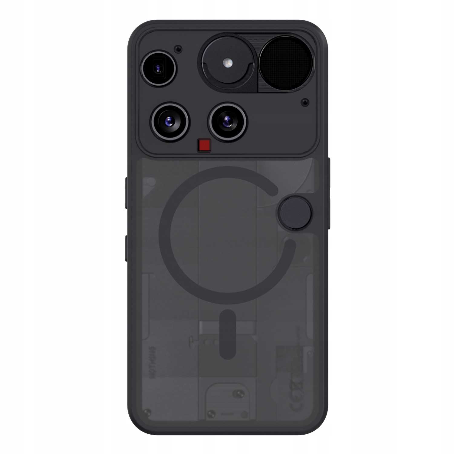 Spacecase Hybrid Mag Nothing Phone (3) black