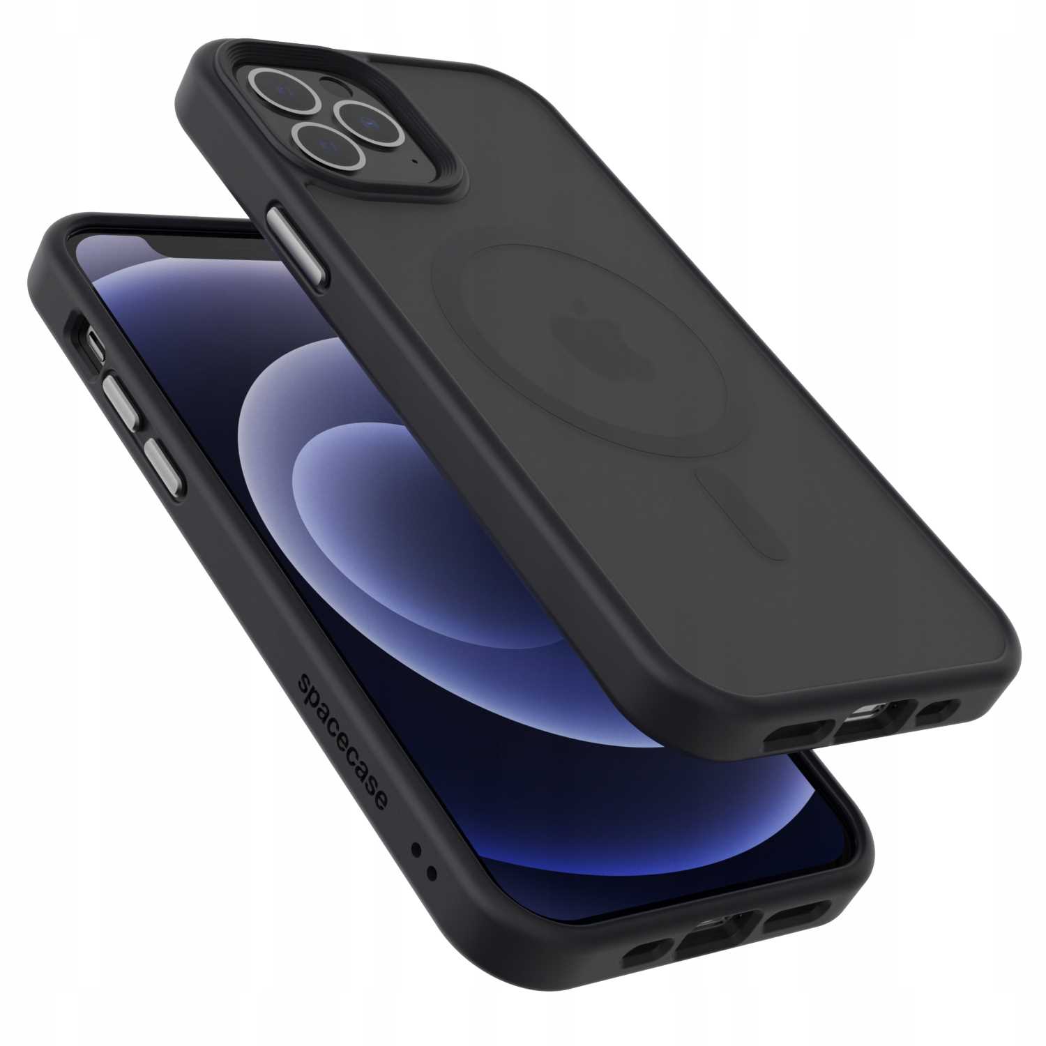 Spacecase Hybrid Mag iPhone 12/12 Pro black