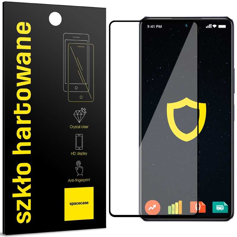 Spacecase Glass 5D Infinix Note 30 Pro black