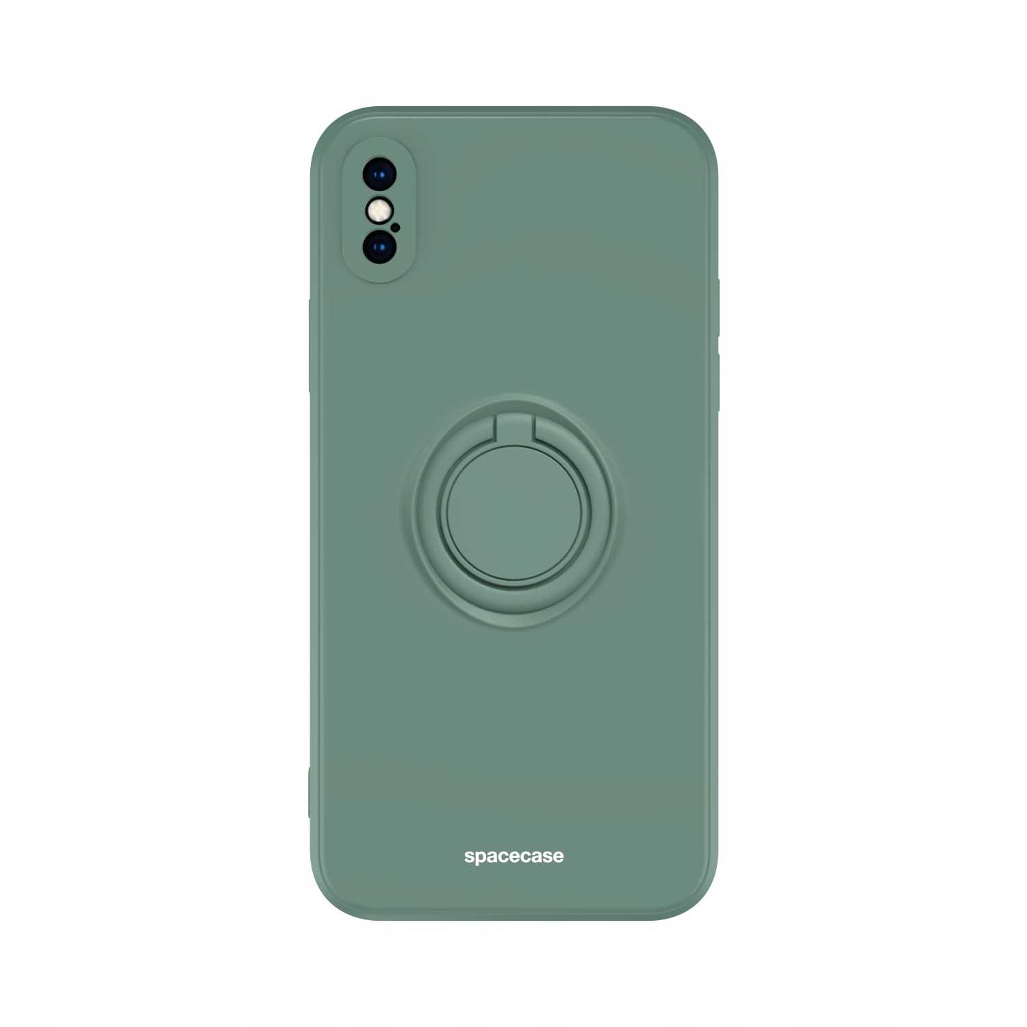 Spacecase Silicone Ring iPhone X/Xs dark green