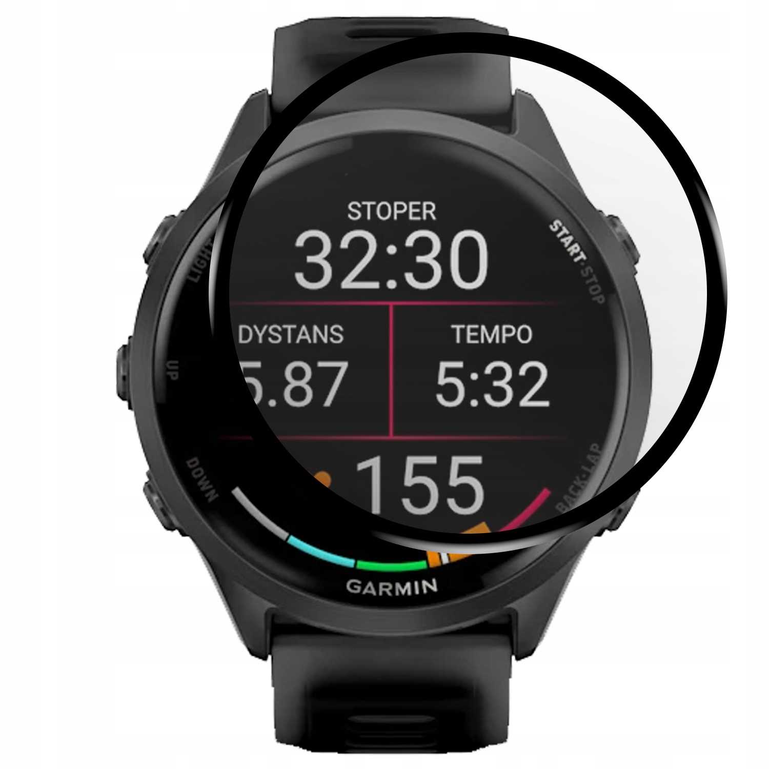 Spacecase SW Hybrid Glass Garmin Forerunner 970