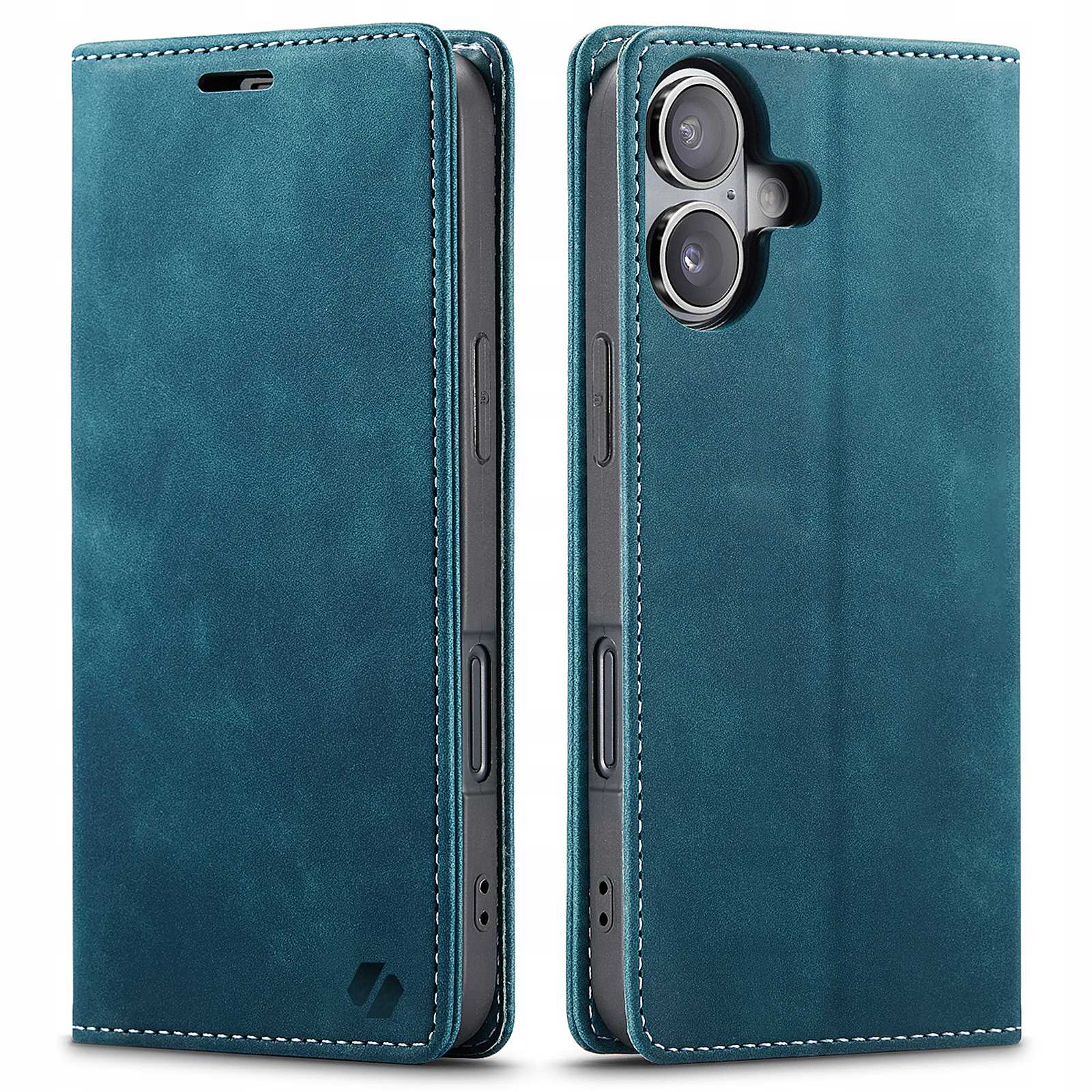 Spacecase Wallet iPhone 16 Plus blue