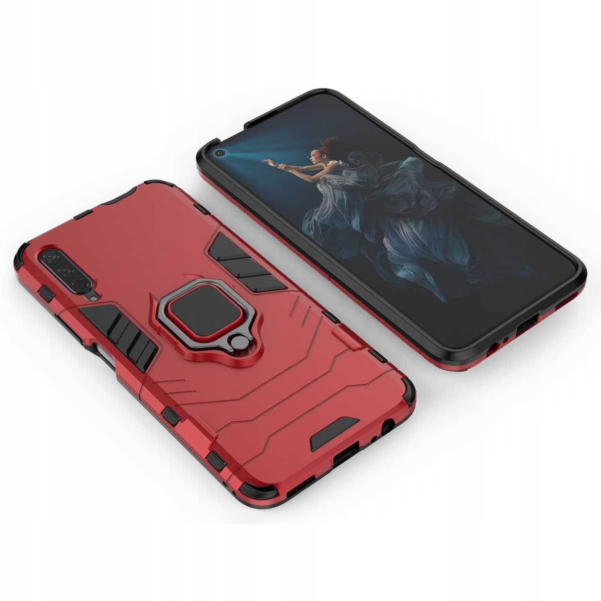 Spacecase X-Ring Honor 9X / P Smart Pro czerwony