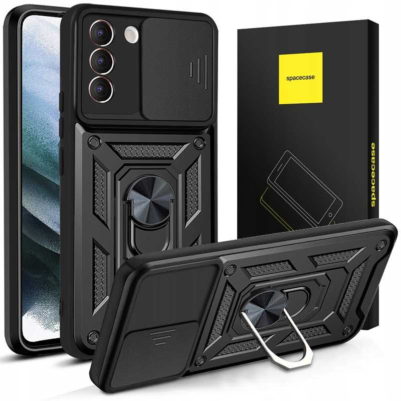 Spacecase Camring Galaxy S21+ black