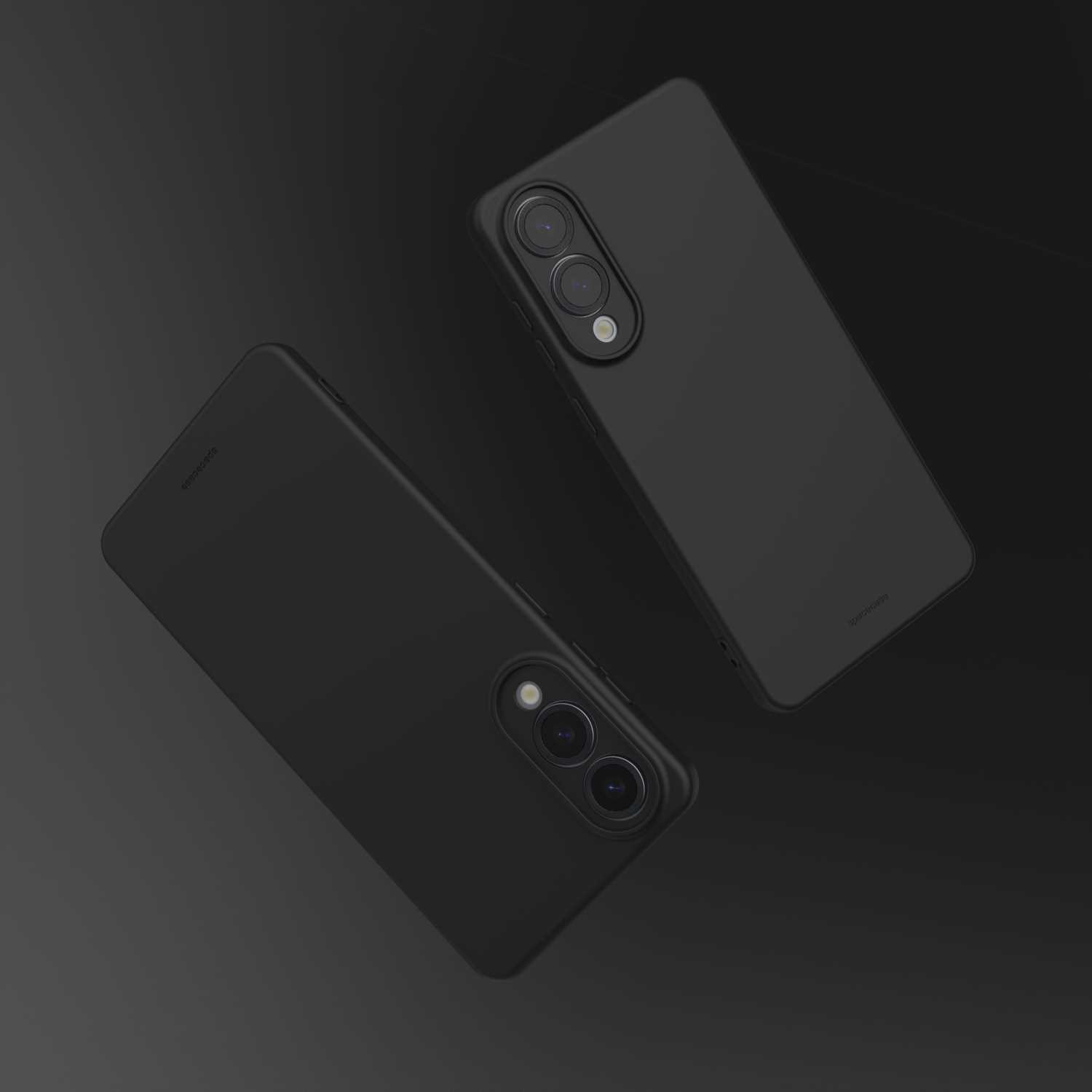 Spacecase Silicone Case 3.0 Galaxy S25 Edge Black