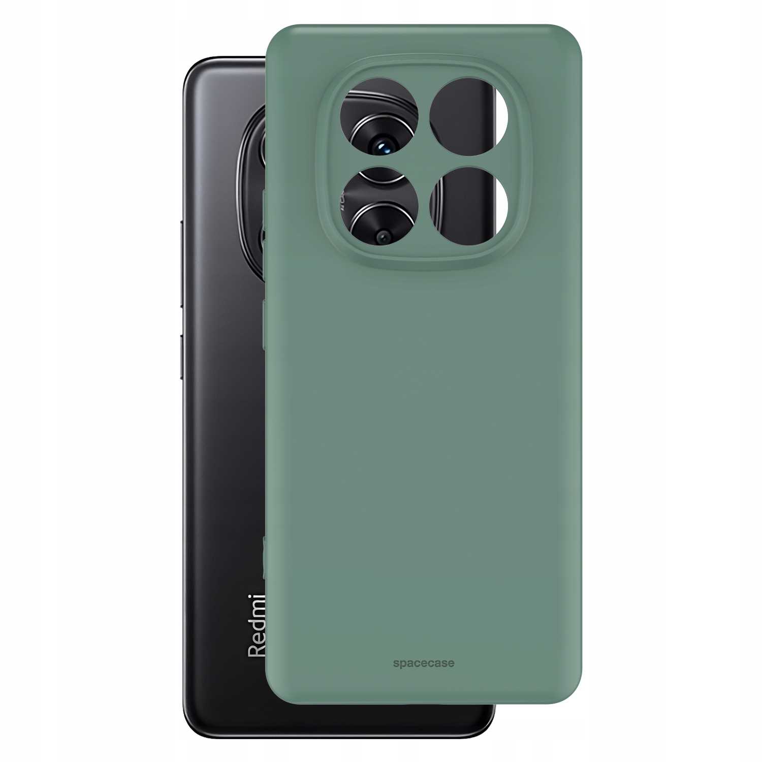 Spacecase Silicone Case 3.0 Redmi Note 14 Pro 5G Green