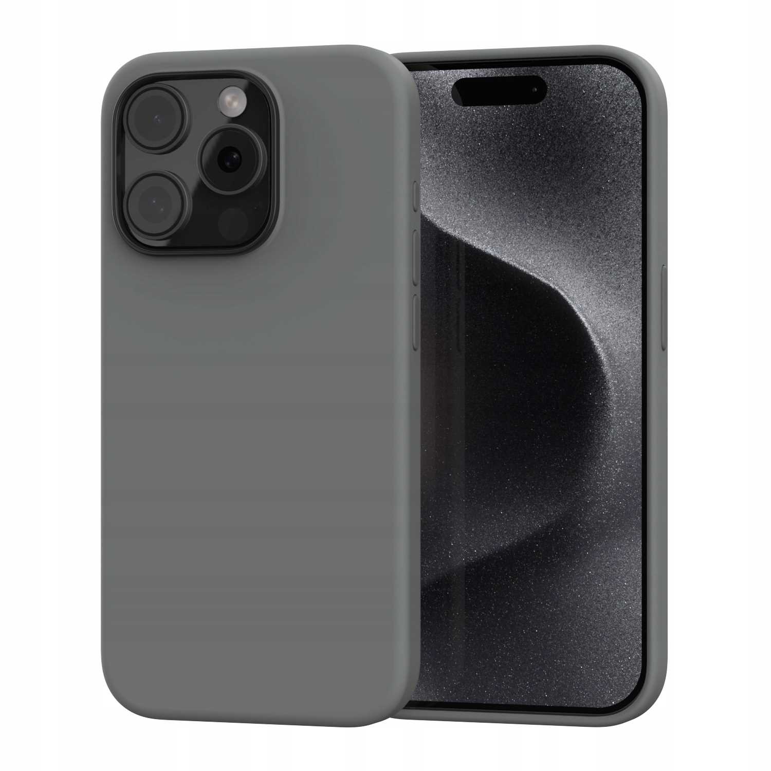 Spacecase Pure Mag iPhone 15 Pro gray