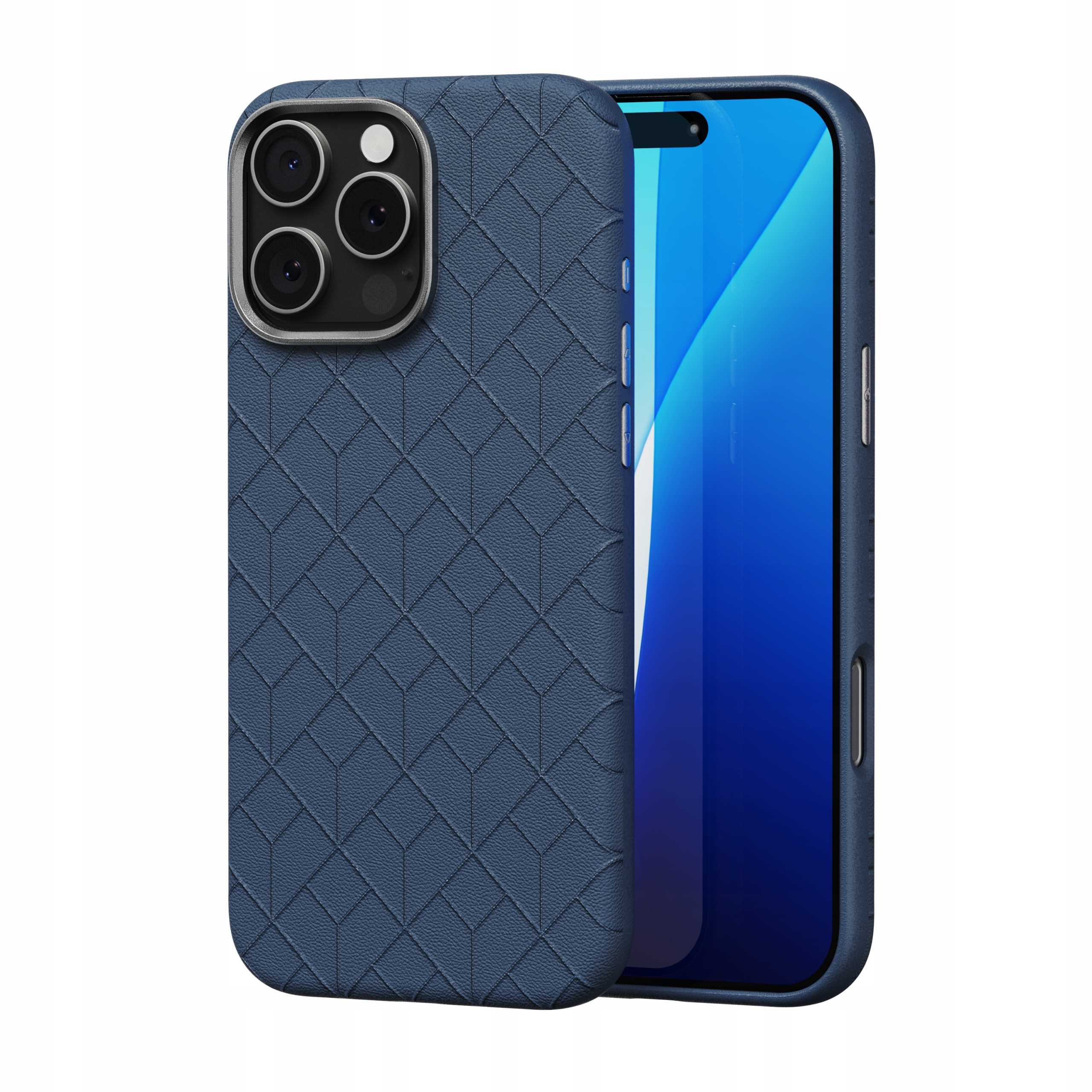 Spacecase Classy Mag iPhone 16 Pro Max dark blue