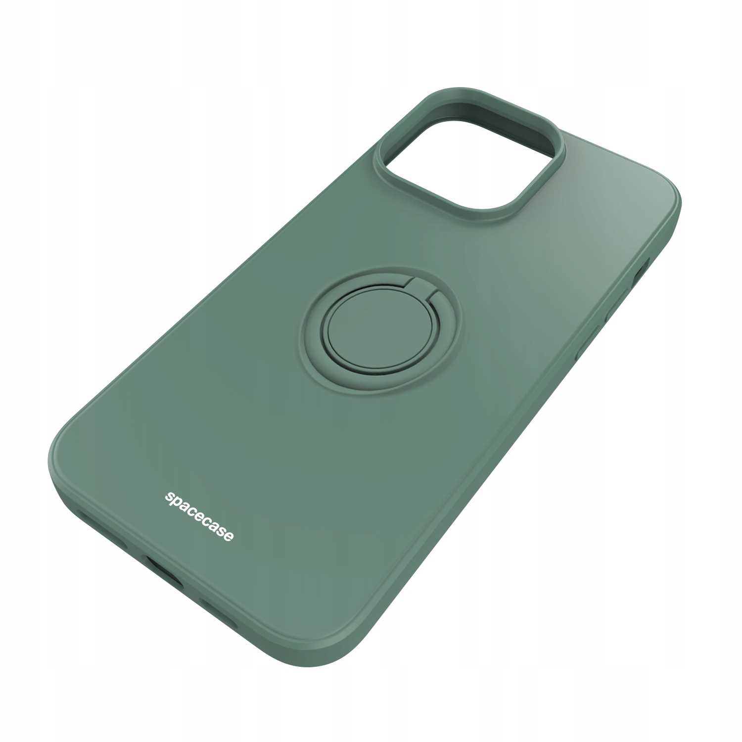Spacecase Silicone Ring iPhone 14 Pro Max dark green