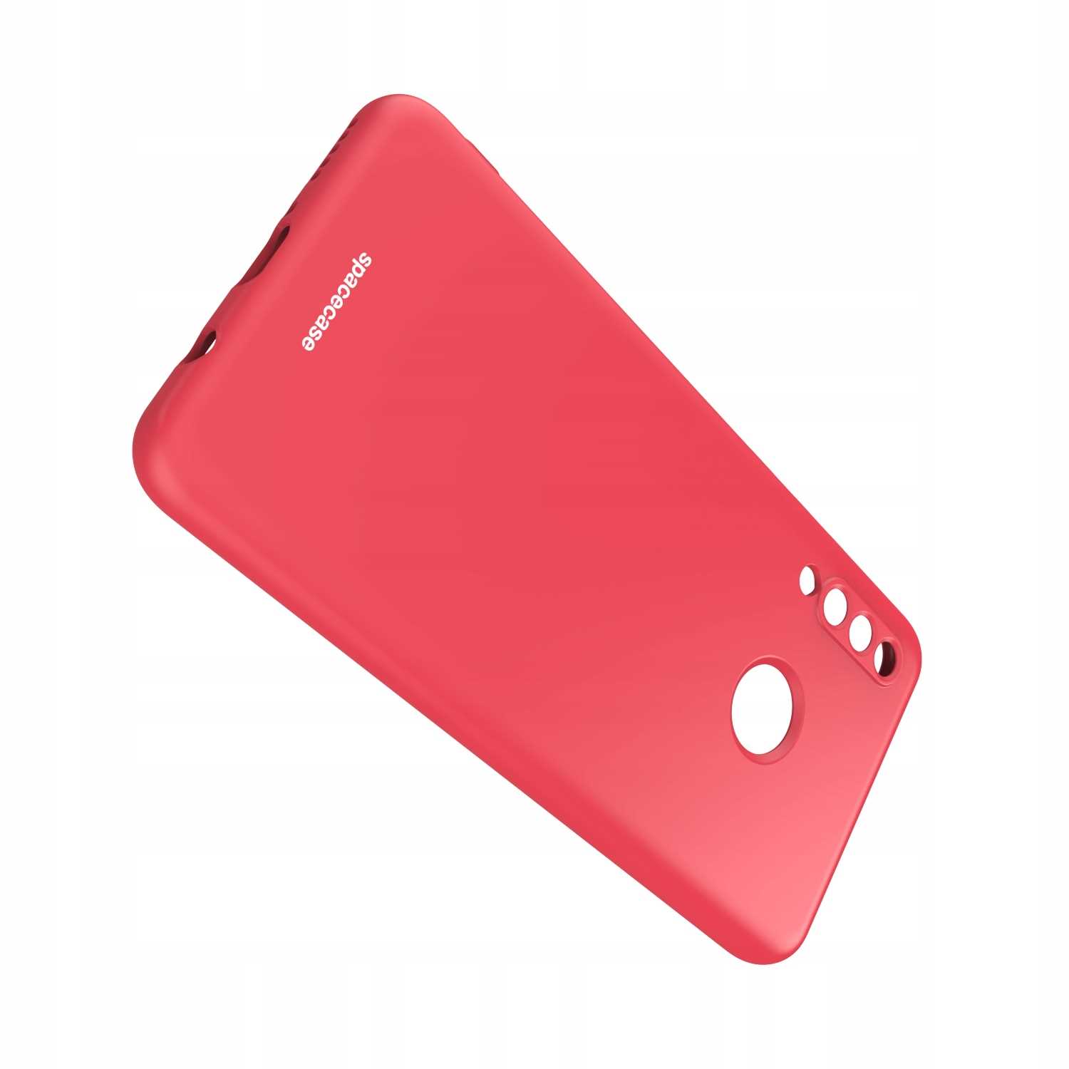 Spacecase Silicone Case Huawei P30 Lite red