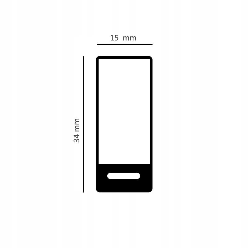Spacecase Hybrid Glass Huawei Band 4 Pro