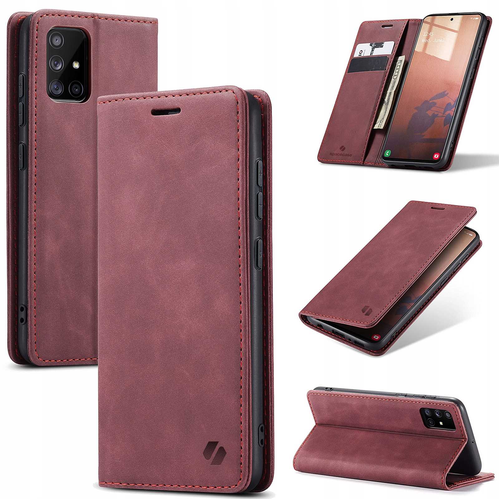 Spacecase Wallet Galaxy A51 Red