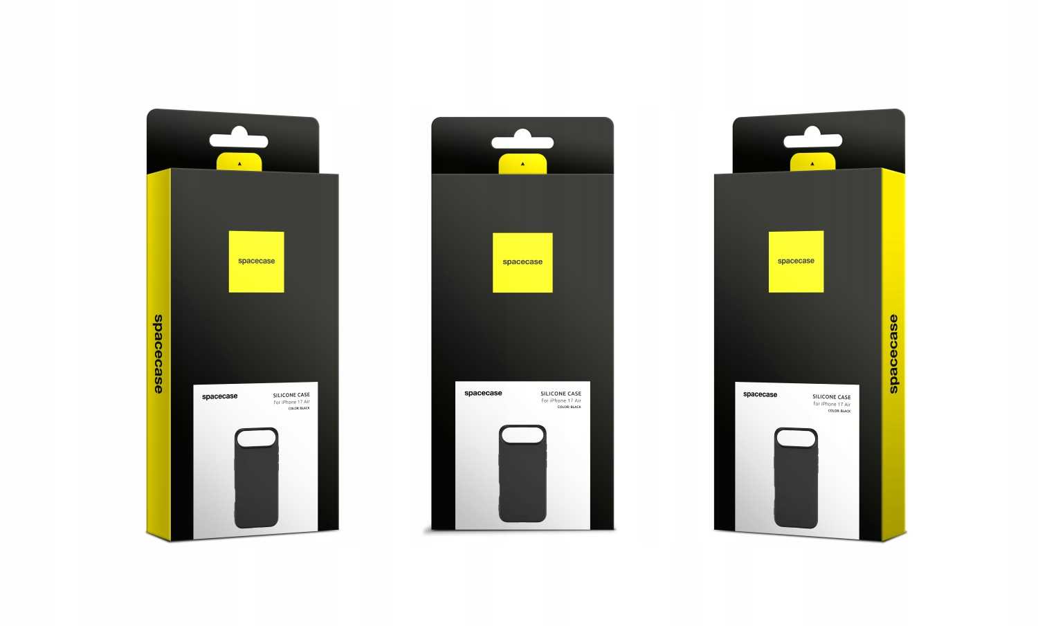 Spacecase Silicone Case 3.0 Iphone 17 Air Black