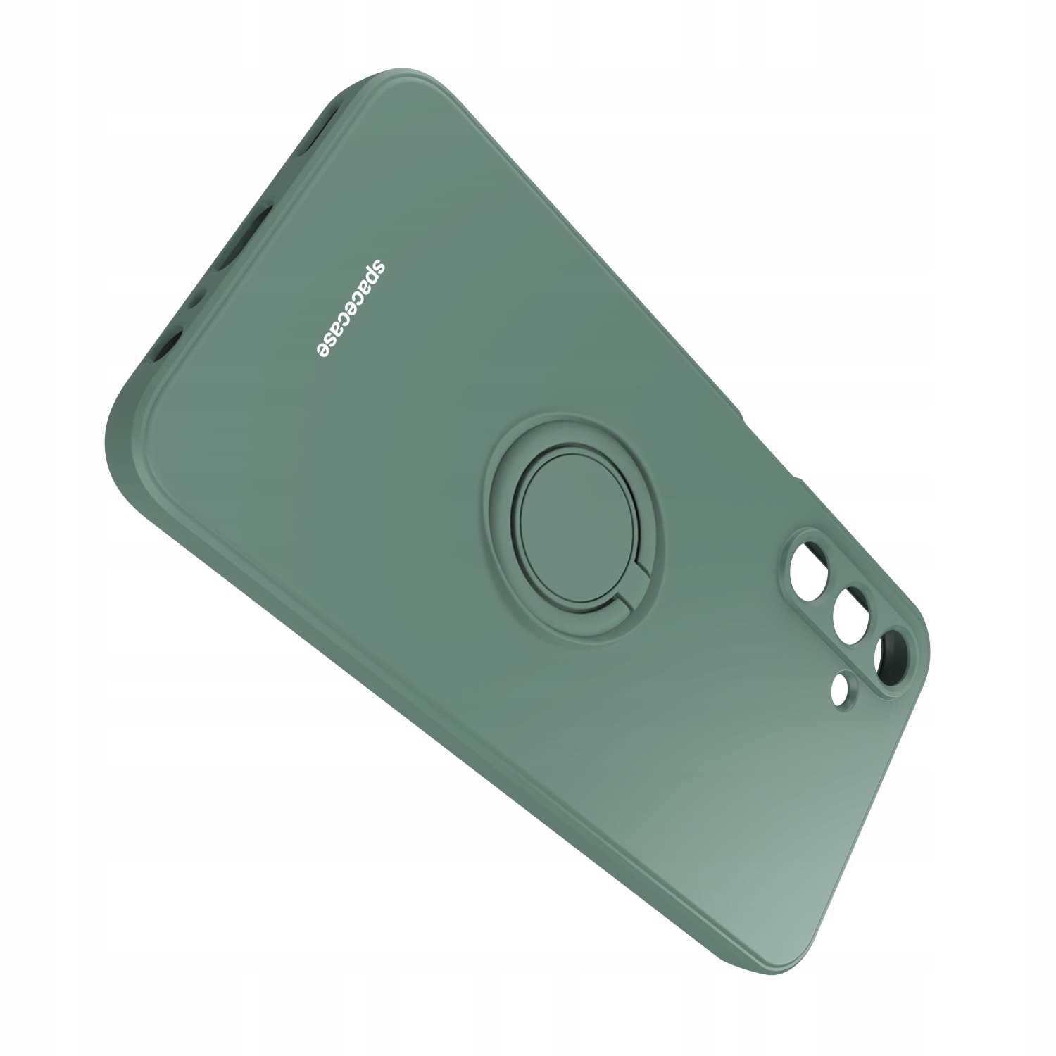 Spacecase Silicone Ring Galaxy A15 4G / 5G dark green