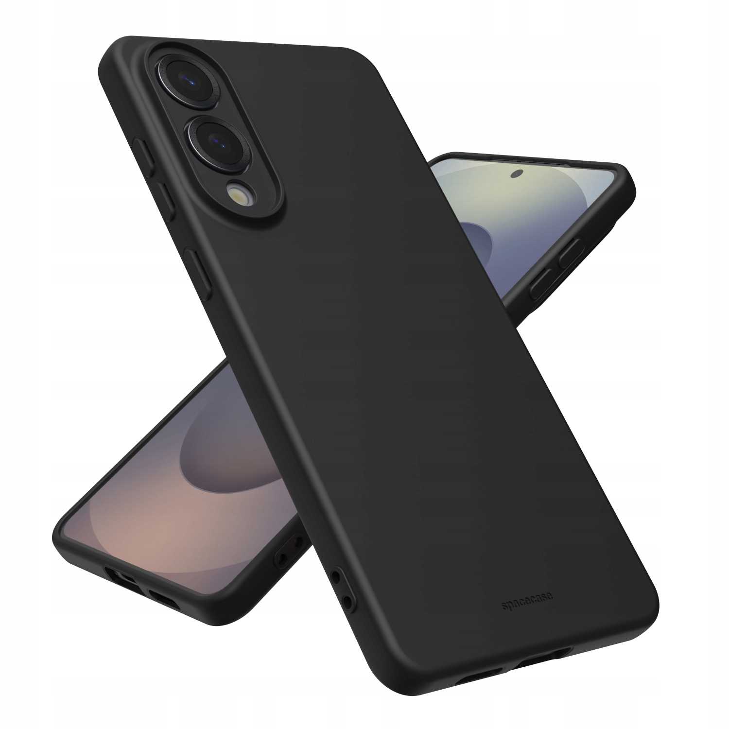 Spacecase Silicone Case 3.0 Galaxy S25 Edge Black