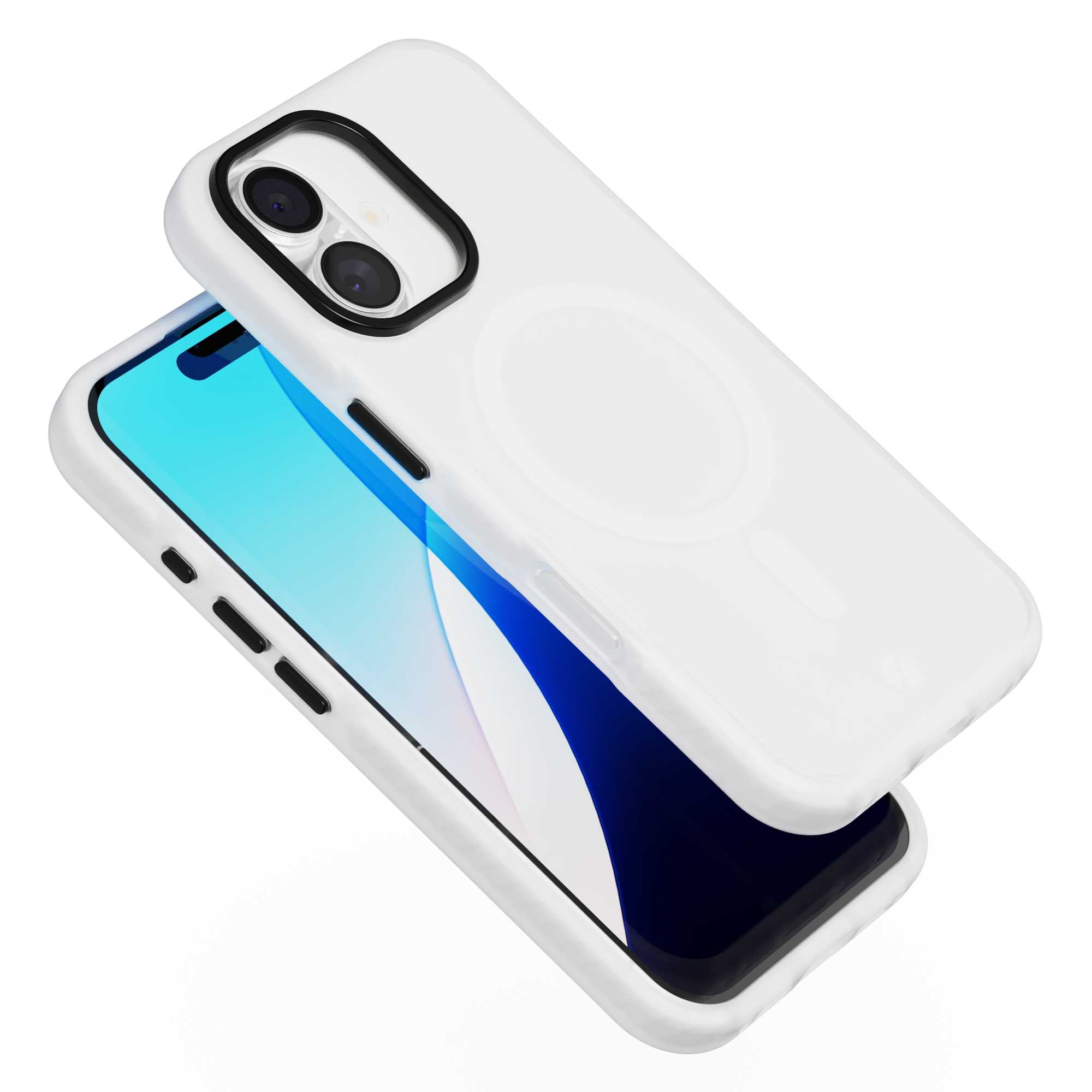 Spacecase Hybrid Fusion Mag Iphone 16 Clear