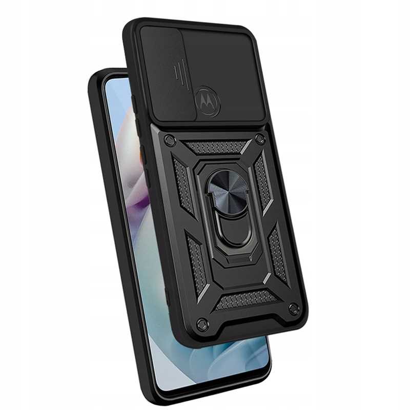Spacecase Camring Motorola Moto G60 black
