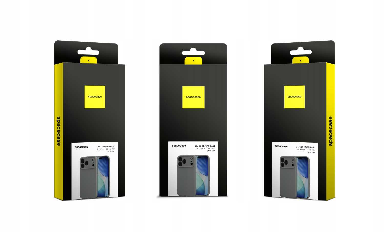 Spacecase Silicone Mag Iphone 17 Pro Max Gray