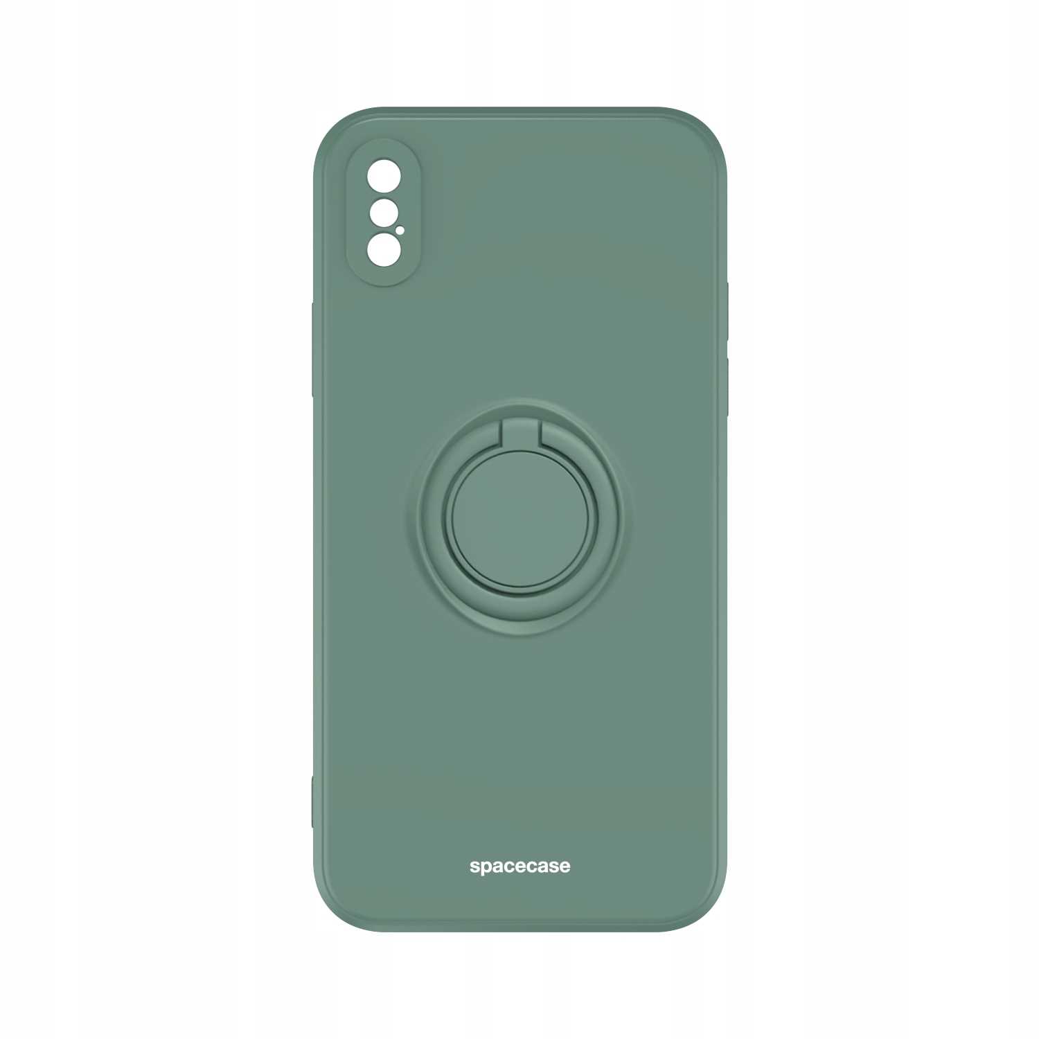 Spacecase Silicone Ring iPhone X/Xs dark green