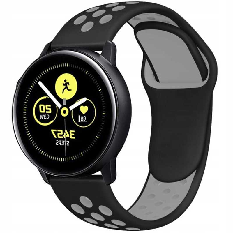 Spacecase Sport Band 22mm black/gray