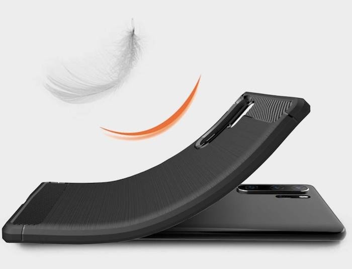 Spacecase Carbon Huawei P30 Pro Czarny