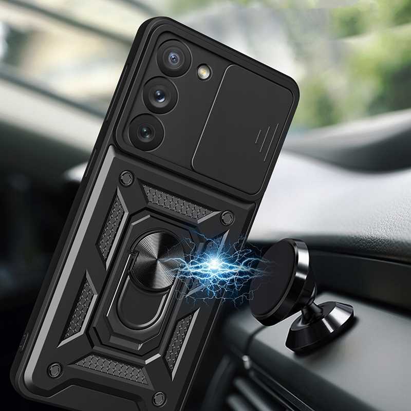 Spacecase Camring Galaxy S23+ black