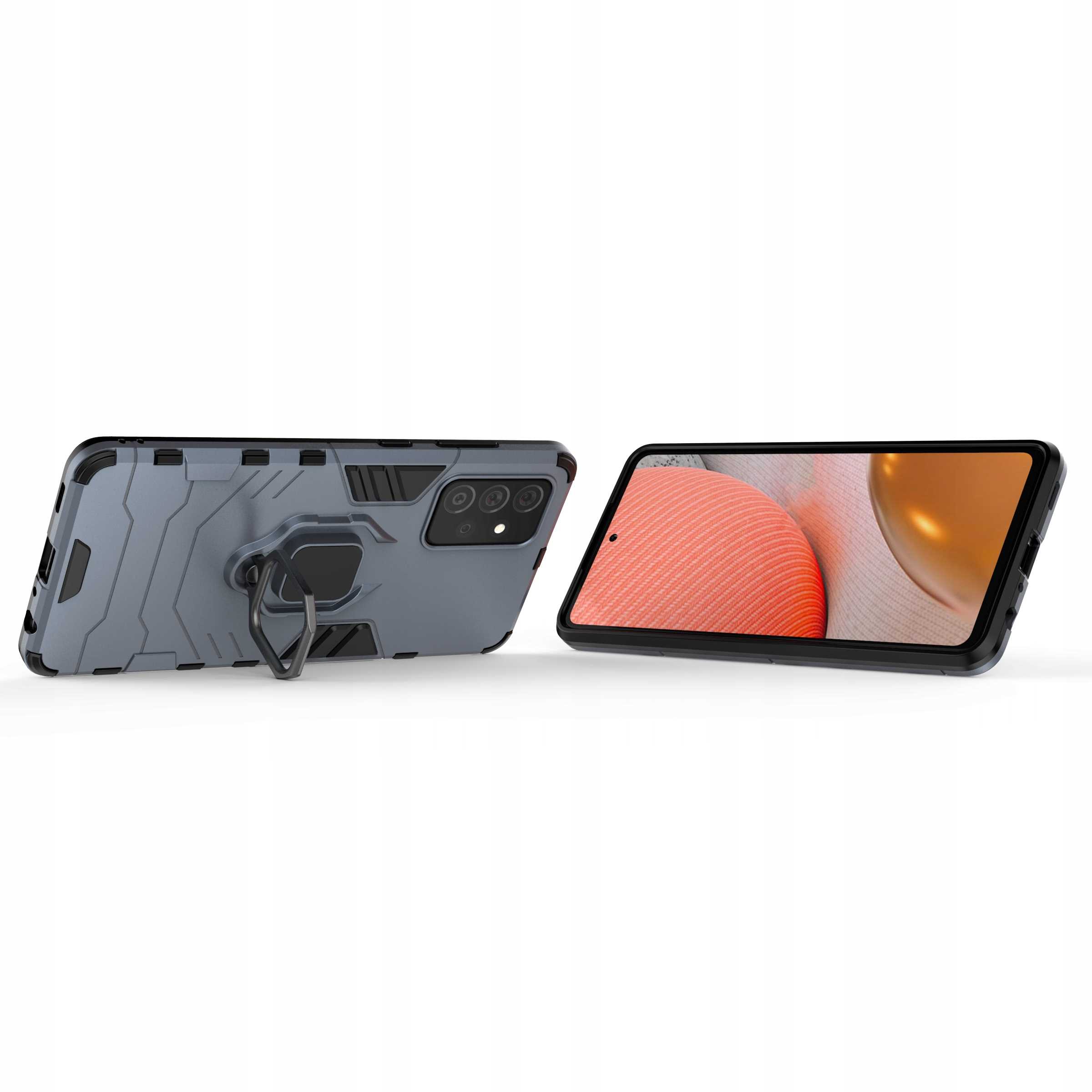 Spacecase X-Ring Galaxy A72 5G niebieski