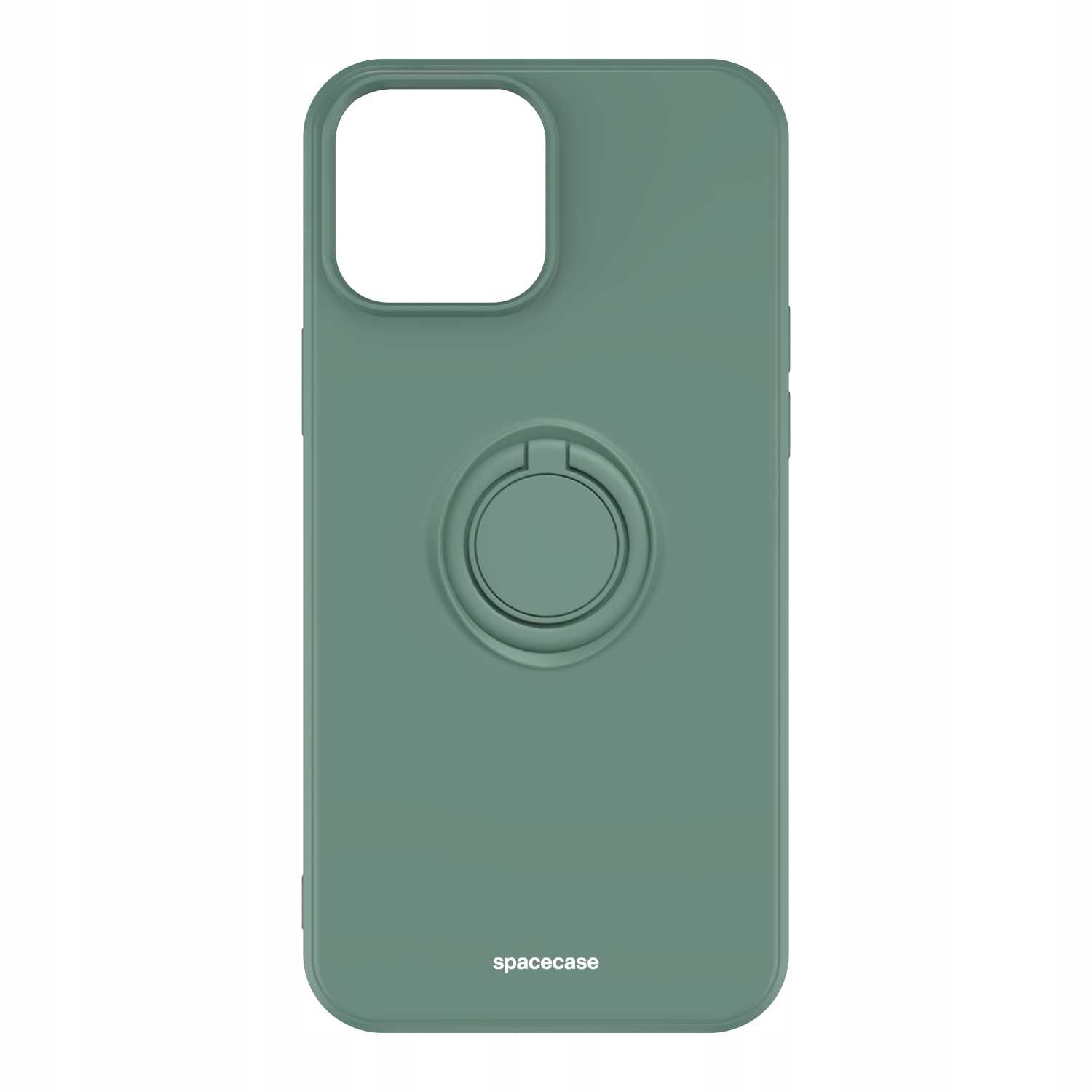 Spacecase Silicone Ring iPhone 13 Pro Max dark green